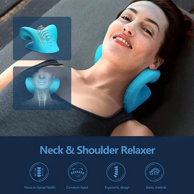 EVA Foam Cervical Traction Pillow (Neck Stretcher)